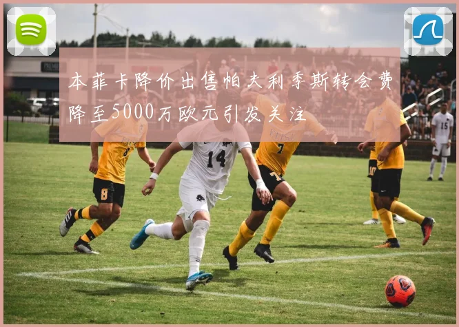 本菲卡降价出售帕夫利季斯转会费降至5000万欧元引发关注